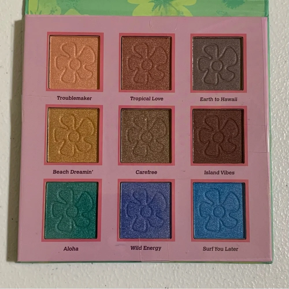 Taste Beauty x Disney Stitch Eyeshadow Palette & Flavored Lip Glosses-New